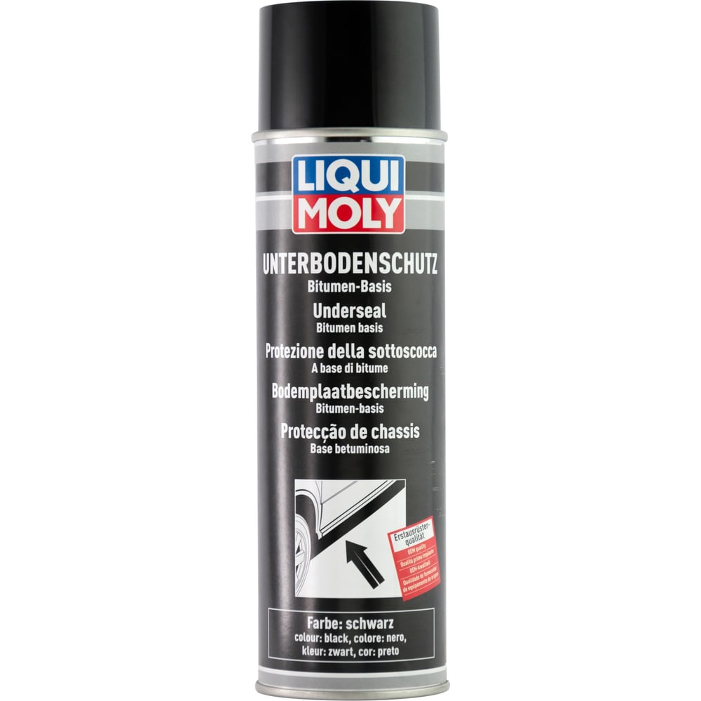 Изображение товара Антикор для днища кузова LIQUI MOLY Unterb.-Schutz черный 0.5 л