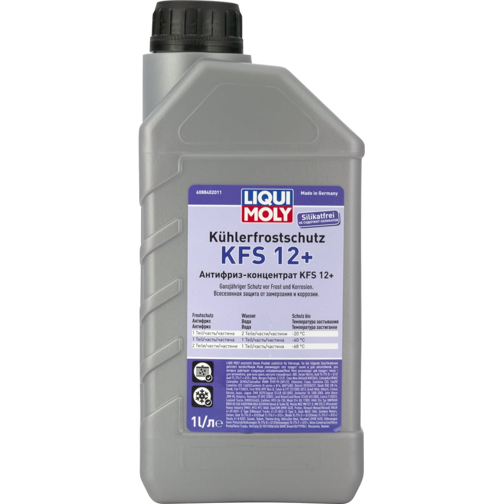 Изображение товара Антифриз-концентрат LIQUI MOLY Kuhlerfrostschutz KFS 12+ 1 л
