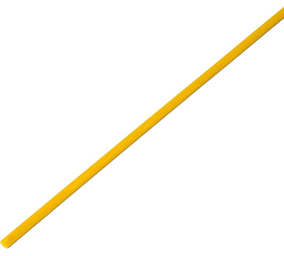 Изображение товара Трубка термоусаживаемая PROCONNECT ТУТ-HF (2:1)-4/2 желтая 55-0402