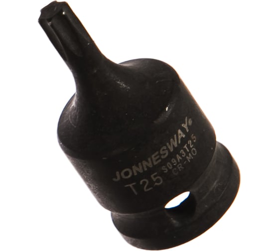 Изображение товара Насадка торцевая ударная 3/8"DR TORX, T25, 38 мм Jonnesway S09A3T25