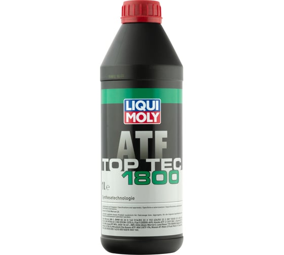 Изображение товара НС-синтетическое трансмиссионное масло для АКПП LIQUI MOLY Top Tec ATF 1800, 1 л 3687