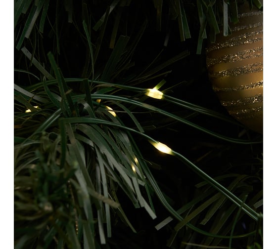 Изображение товара Светодиодная гирлянда FERON cl582 линейная нить 220v 2700k c питанием от сети 48631