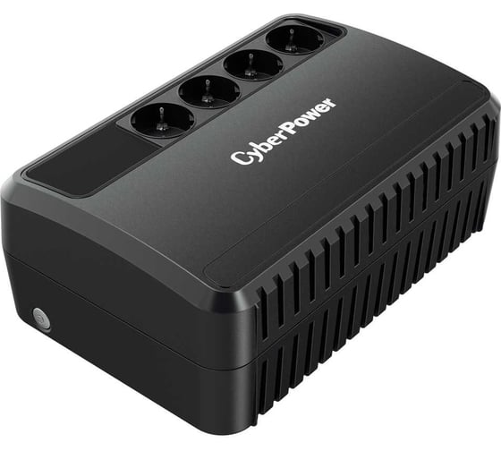 Изображение товара Источник бесперебойного питания CYBERPOWER 850ВА/425Вт (4 euro) BU850E