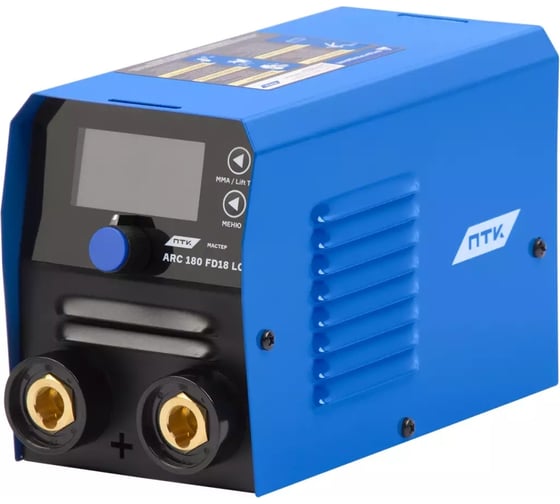 Изображение товара Аппарат ручной дуговой сварки ПТК МАСТЕР ARC 180 FD18 LCD 00000042035