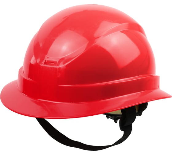 Изображение товара Защитная шахтерская каска Ампаро Маяк красная 146606