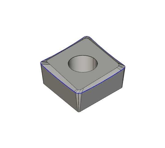 Изображение товара Пластина токарная CCMT120408 LF6018 DESKAR D0000023