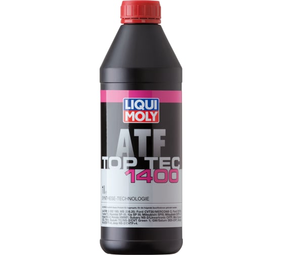 Изображение товара Трансмиссионное масло LIQUI MOLY Top Tec ATF 1400 НС-синтетическое, для CVT, 1 л 3662