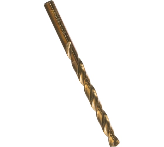 Изображение товара Сверло спиральное по металлу HSS Co в ПВХ упаковке TDB081K5 (8.1х117х75 мм) Thorvik 52695