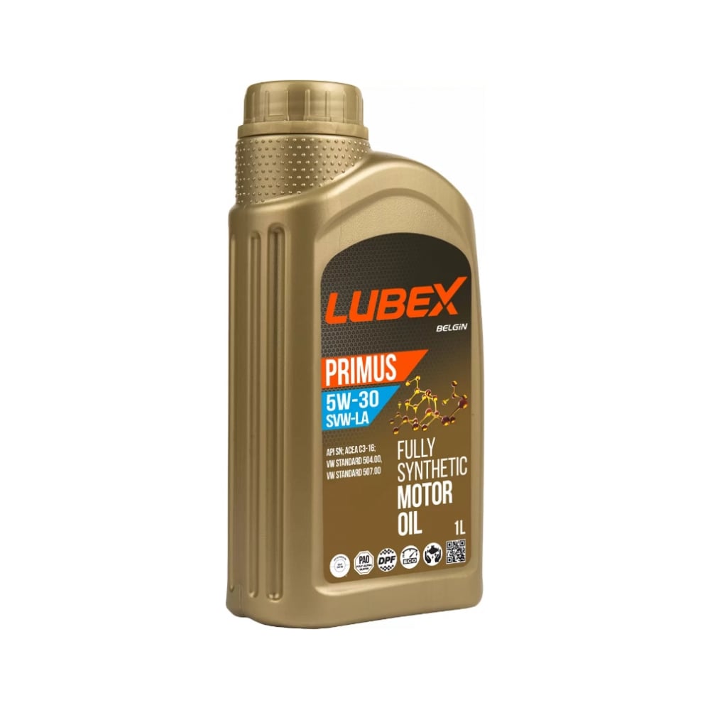 Изображение товара Синтетическое моторное масло LUBEX PRIMUS SVW-LA 0W-30 SN C3 1 л