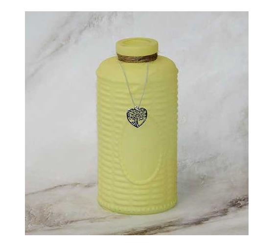 Изображение товара Декоративная ваза-бутылочка Никольский завод светотехнического стекла ЛИЛИАНА-8 КАНАСТА, d-6.7см, h-13.8см 068425