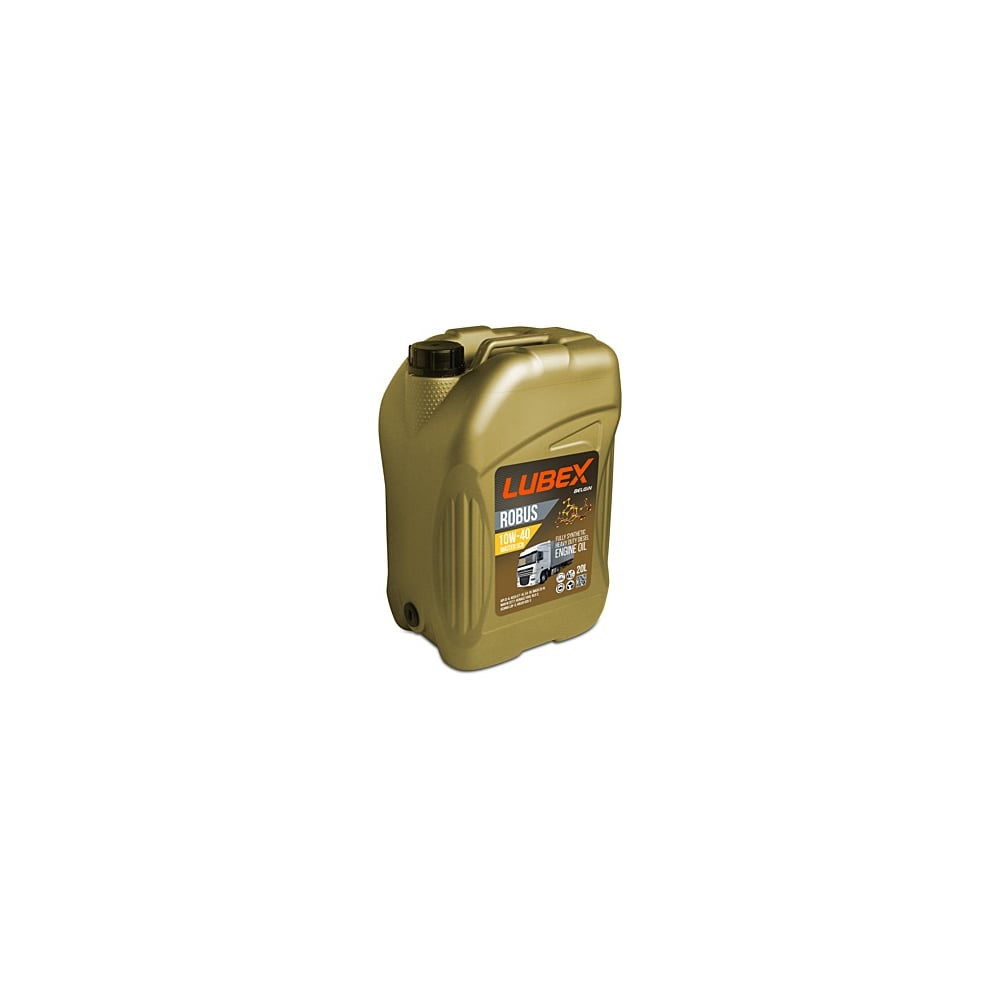 Изображение товара Моторное синтетическое масло LUBEX ROBUS MASTER 10W-40 SCN 20л для дизельных двигателей