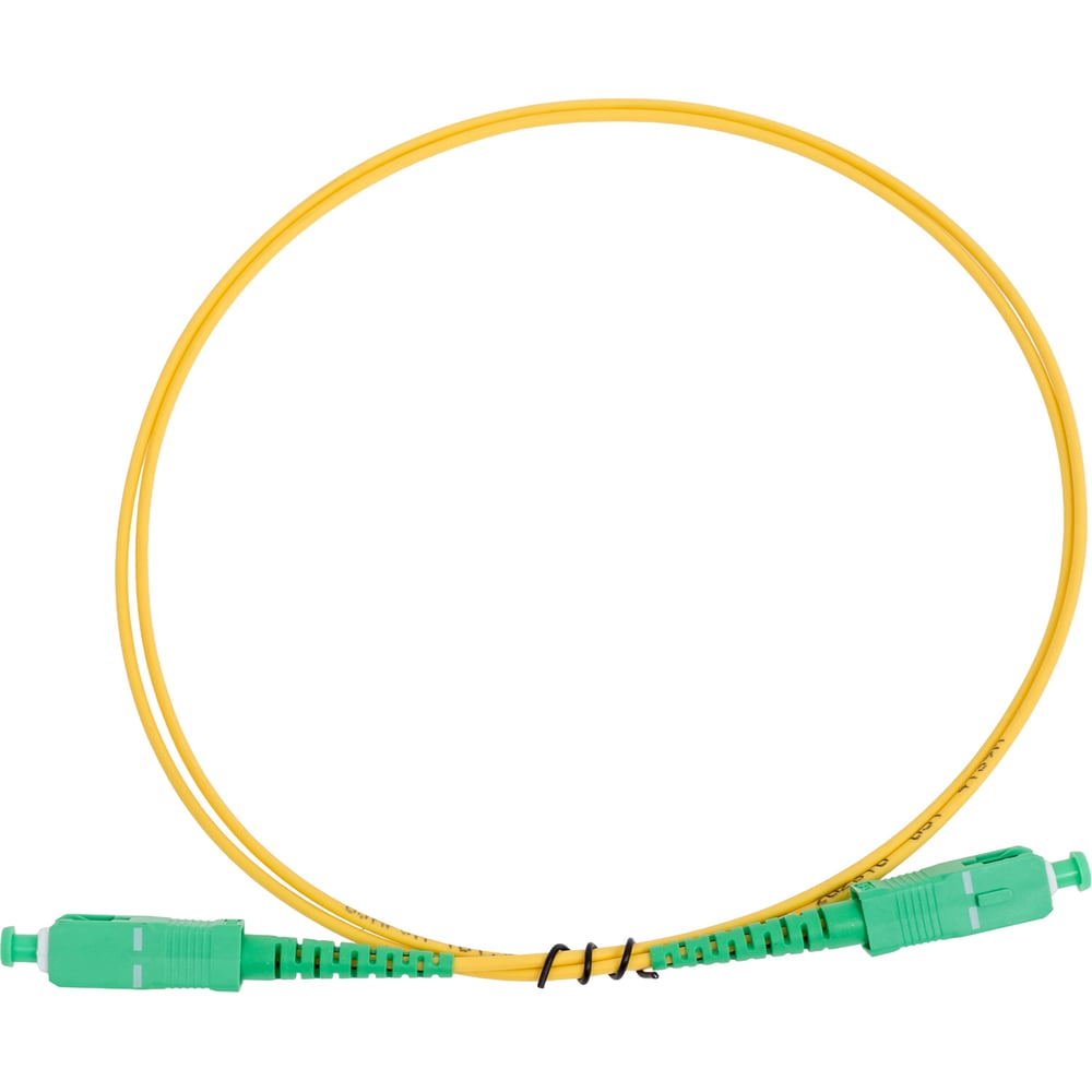 Изображение товара Оптический патч-корд Netlink SC/APC-SC/APC 1м полировка APC