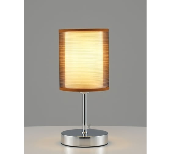 Изображение товара Настольная лампа Moderli room хром, коричневый V10626-1T