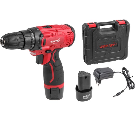 Изображение товара Аккумуляторная дрель-шуруповерт WORTEX LX BD 1215 Li 0329353