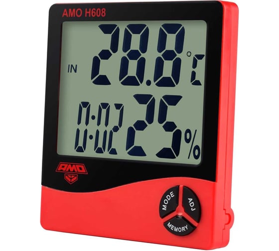Изображение товара Термогигрометр AMO h608 752169