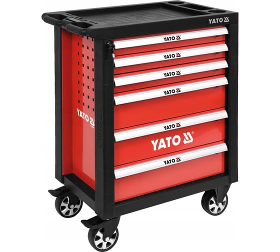 Изображение товара Инструментальная тележка YATO с 6 ящиками YT-55299