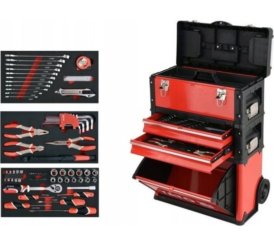 Изображение товара Инструментальная тележка с инструментами YATO YT-09104