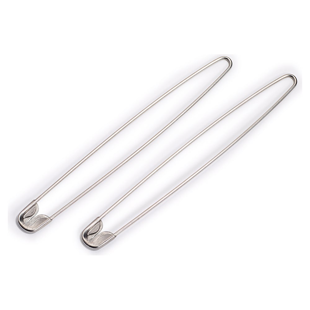 Изображение товара Английские булавки для незакрытых петель PRYM 2 шт 135 мм сталь никель
