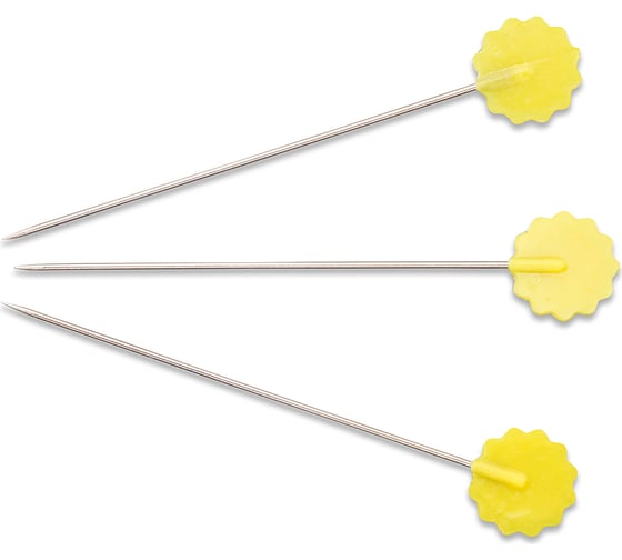 Изображение товара Булавки для квилтинга PRYM 50 шт 50 мм 028520 желтые 289329