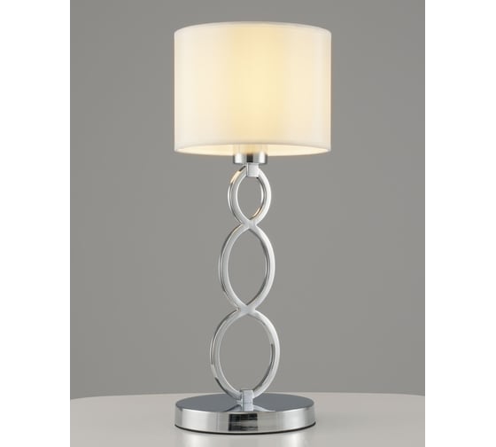 Изображение товара Настольная лампа Moderli macadamia хром, белый V10552-1T