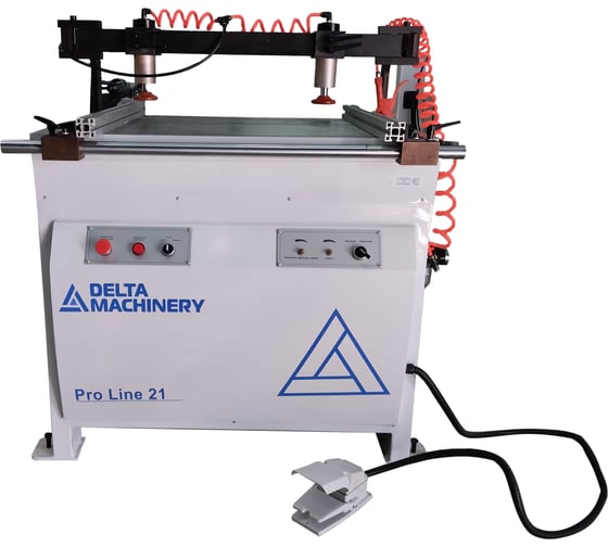Изображение товара Сверлильно-присадочный станок Delta Machinery dm proline с двумя траверсами на 21 шпиндель 21 01-4837