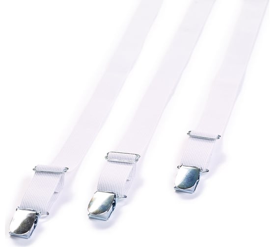 Изображение товара Держатели простыни PRYM 3 шт полиэстер 611561 68 см х 1.8 см 502840