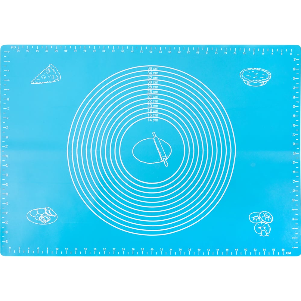 Изображение товара Мат для выпечки S-CHIEF SHF-0127 силикон 45x64 см с разметкой