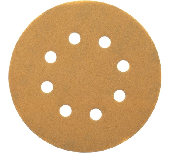 Изображение товара Круг шлифовальный (10 шт; 125 мм; 8 отв; 320G) DEWALT DT3108