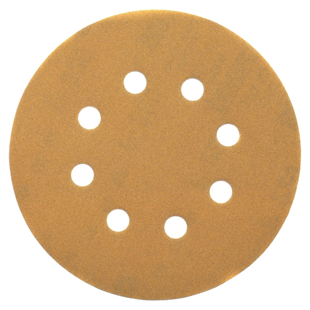 Изображение товара Круг шлифовальный DEWALT DT3107 125 мм 8 отверстий 240G 10 шт