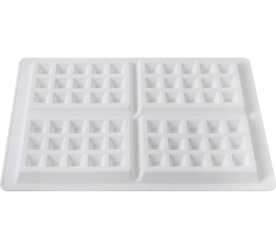 Изображение товара Силиконовая форма для выпечки пирожных S-CHIEF SPC-0339 28x18.5x1.5 см вафли 693445