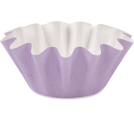 Изображение товара Бумажные формы для выпечки S-CHIEF корзинки PPC-0011 4.5 см 4.5x3 см 12 шт №04 сиреневый 693601