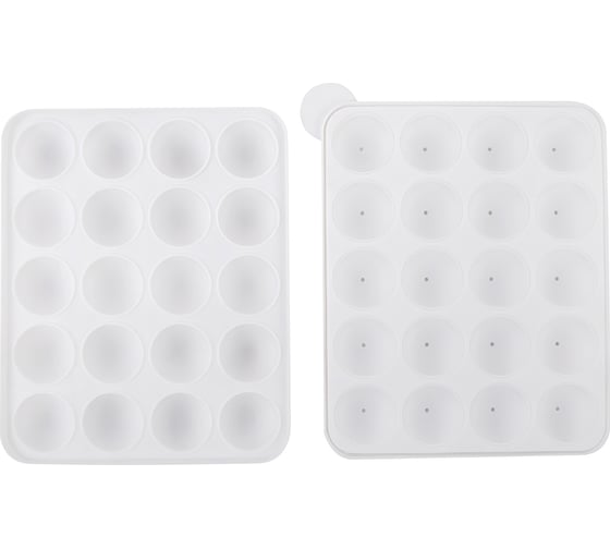 Изображение товара Силиконовая форма для выпечки пирожных S-CHIEF SPC-0337 22x18x3.8 см кейкпопсы 636208