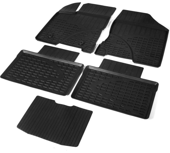 Изображение товара Коврики салона Rival литьевые для Lada Vesta седан 2015-н.в, 5 шт. 66002002