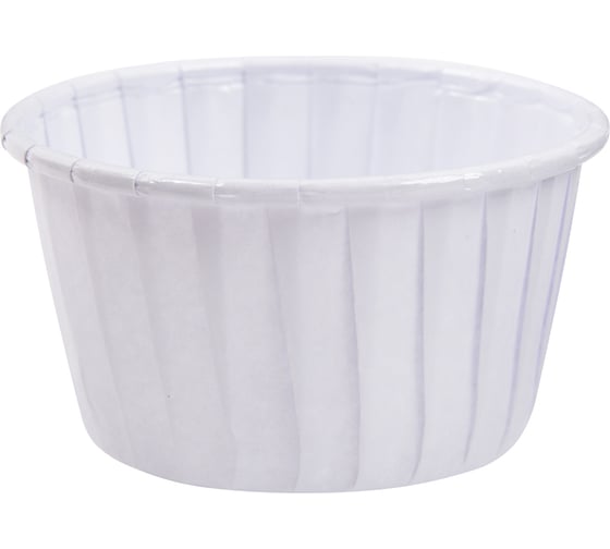 Изображение товара Бумажные формы для выпечки S-CHIEF усиленные с бортиком PPC-0010 5 см 5x3.9 см 12 шт №03 белый 693652