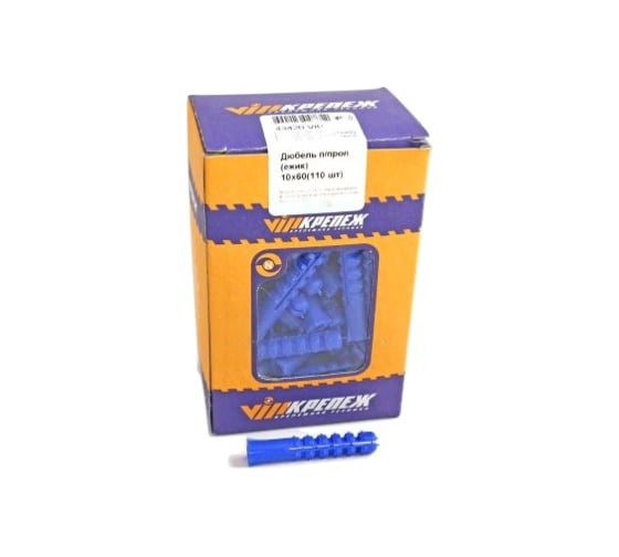 Изображение товара Дюбель ёжик VIPкрепеж полипропилен, 110 штук 43420 VIP