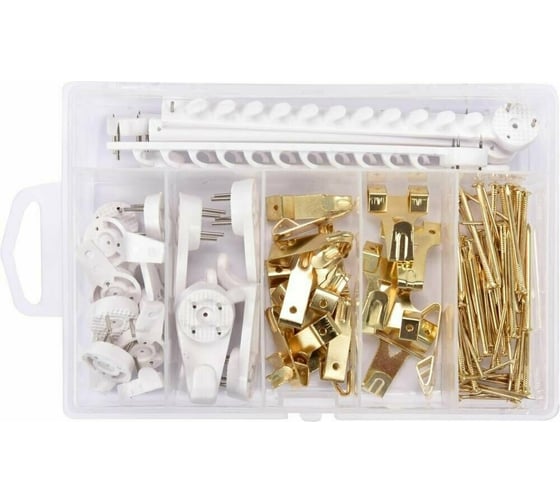 Изображение товара Набор крючков для картин VOREL 121 шт. 24130