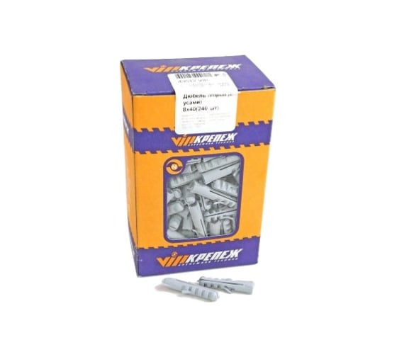 Изображение товара Дюбель с усами VIPкрепеж п/проп, 240 штук 43512 VIP