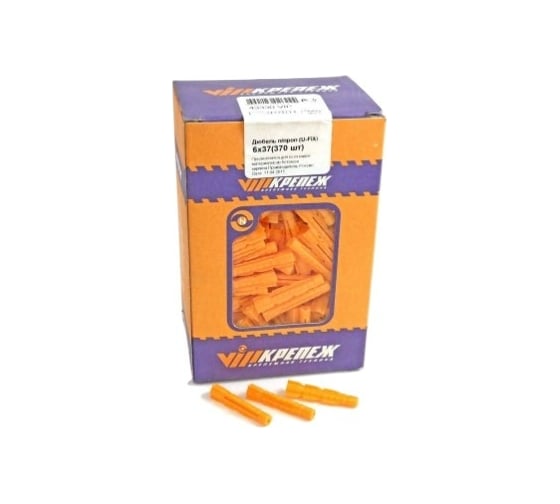 Изображение товара Дюбель VIPкрепеж U-FIX 370 штук 43330 VIP