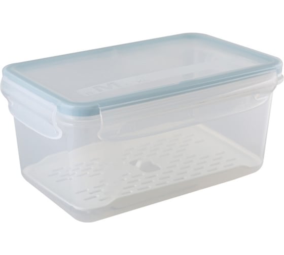 Изображение товара Контейнер с сеткой Полимербыт ЭКСТРА ЛОК M 1.5 л, LIGHT 436751800