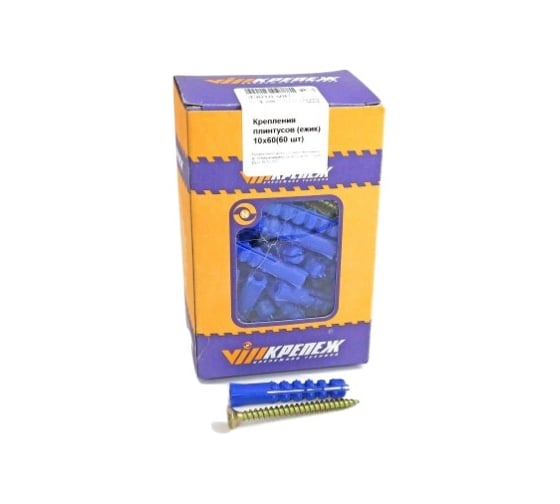 Изображение товара Набор крепления плинтусов VIPкрепеж 60 штук 43018 VIP