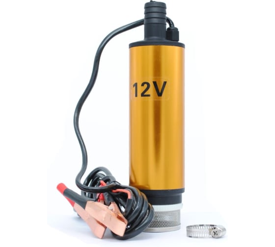 Изображение товара Погружной электронасос Petropump AC-023 12В с сетчатым фильтром для ДТ и воды, 30 л/мин PP220019