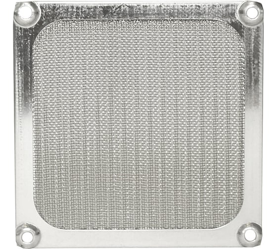 Изображение товара Решетка металлическая алюминиевая с фильтром к вентилятору K-MF09E-4HA (92x92 мм) JAMICON С00038205