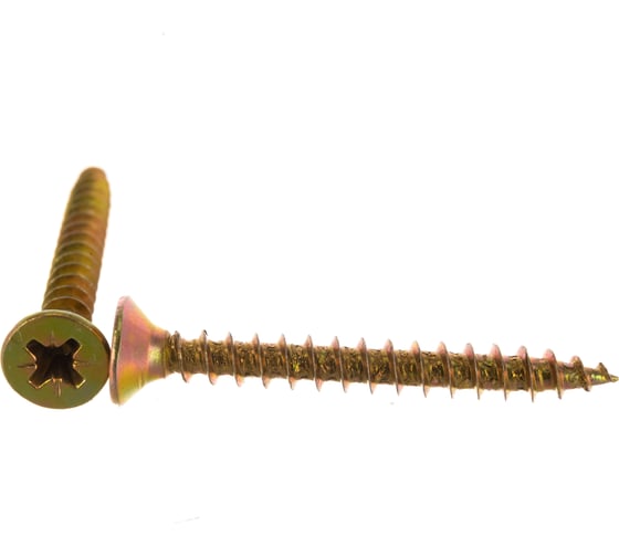 Изображение товара Шуруп VIPкрепеж жёлтый цинк 130 шт 31364 VIPS