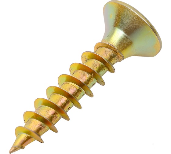 Изображение товара Шуруп жёлтый цинк 5,0х25 (150 шт ) vipкрепеж 31378 VIPS