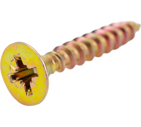 Изображение товара Шуруп VIPкрепеж жёлтый цинк 300 шт 41379 VIP