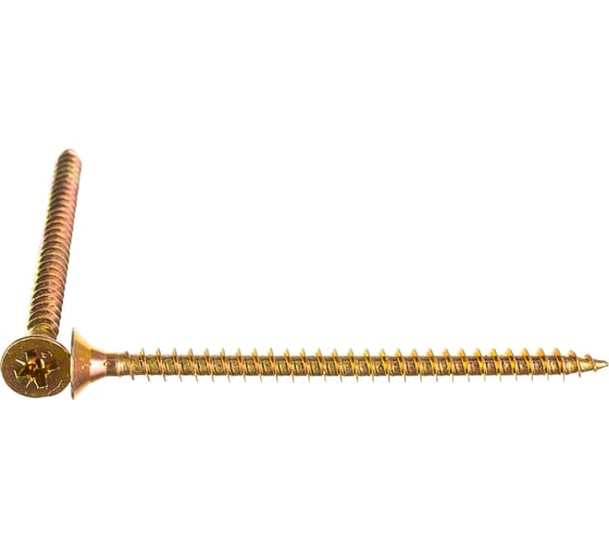 Изображение товара Шуруп VIPкрепеж жёлтый цинк 33 шт 31412 VIP