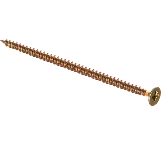 Изображение товара Шуруп VIPкрепеж жёлтый цинк 40 шт 31398 VIP