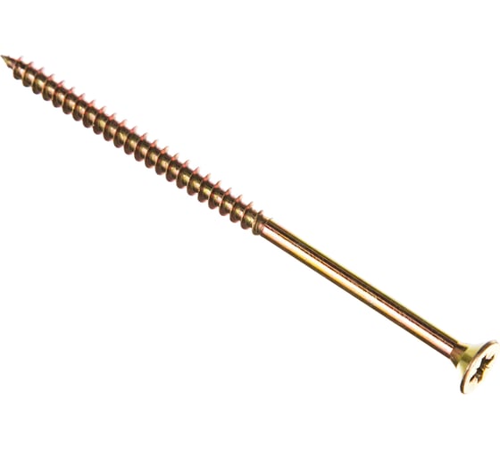 Изображение товара Шуруп VIPкрепеж жёлтый цинк 55 шт 41416 VIP