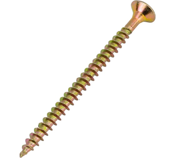 Изображение товара Шуруп VIPкрепеж жёлтый цинк 98 шт 31352 VIP