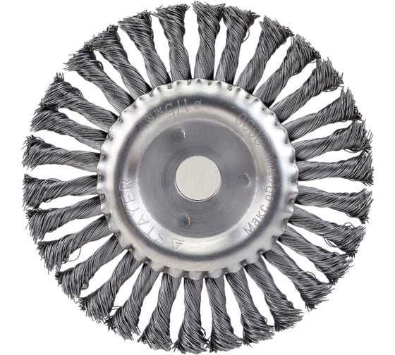 Изображение товара Щетка дисковая для УШМ "MASTER" 175х22 мм STAYER 35120-175